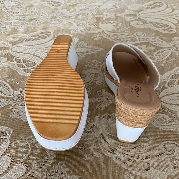 Azure wedge sandals - Picture 3 of 4